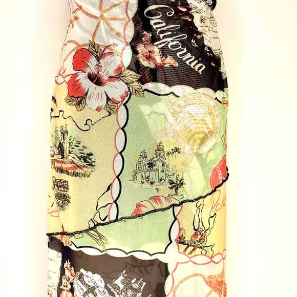 Urban Outfitters Floral California Print Slip Dress - Picture 4 of 14